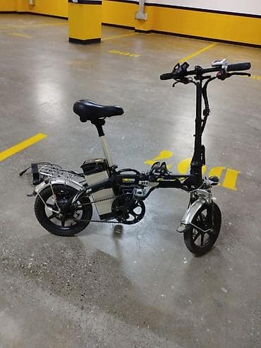 Qatlana bilən elektrik velosipedi - Kompakt qatlanan dizayn – asan