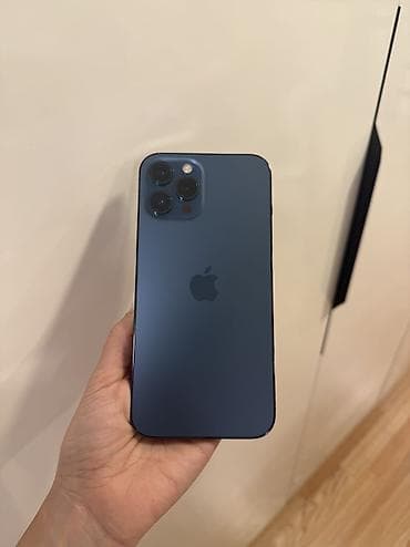 IPhone 12 Pro Max, 128 GB, Pacific Blue, Face ID — 1