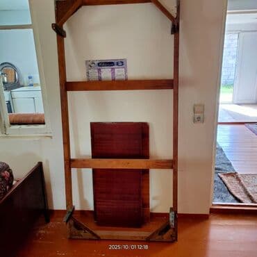 двухэтажные кровати: Б/у, Односпальная кровать, Без подьемного механизма, Без выдвижных ящиков — 4