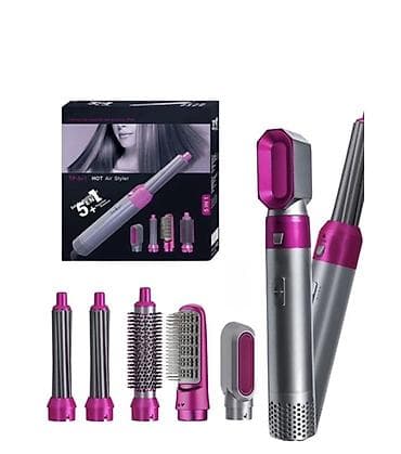 5-in-1 isti hava saç formalaşdırıcı seti - Multifunksional qurğu