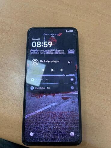 adapdr: Redmi Note 14, 256 ГБ, цвет - Черный, Битый — 2