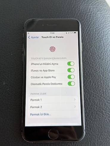 ventilyatorlar satisi: IPhone 8, 64 GB, Qara, Barmaq izi — 4