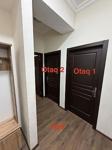 ev menzil: 2 otaqlı, Yeni tikili, 52 kv. m — 4