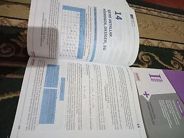 Книги и журналы: Dim test topluları. YENİDİR sadece bəziləri cox az işlənib. paket — 3