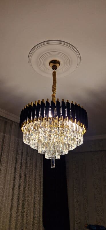 Quruducular: Çılçıraq, 10 və daha çox lampa, Xrustal — 2