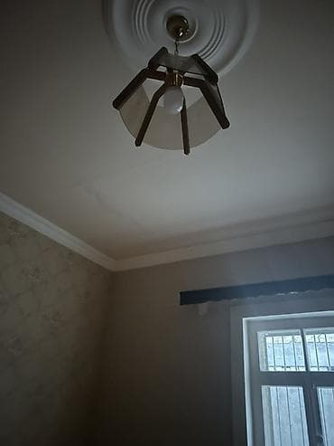 kreditle perde: Çılçıraq, 1 lampa, Taxta — 5
