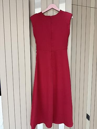 dress: Ziyafət donu, Midi, Mango, S — 3