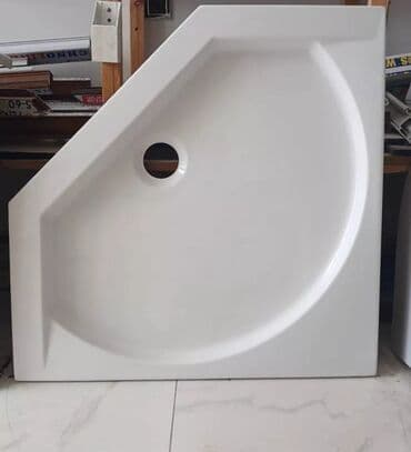 duş kabinaları: Avropa istehsali duskabin altliqi akril uzlukle her olcude var — 11