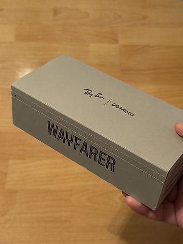 RAY-BAN META WAYFARER / Shiny Black / G-15 Green RAY-BAN META