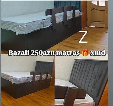 saloglu tek carpayi: Yeni, Təknəfərlik çarpayı, Bazalı, Matras ilə, Siyirməsiz — 1