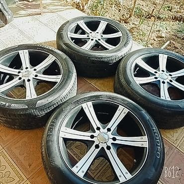teker kompressoru: Təkərlər az sürülüb Ölçüləri 265/50 R20 6 bolt, Mitsubishi Pajero — 3