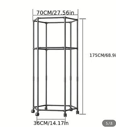 240 kabel: - 5 kq tutumlu çoxbölməli qida dispenseri - Ölçü: 23 x 23 sm - — 3
