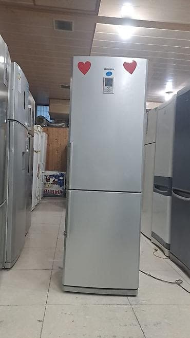 Mətbəx texnikası: 2 qapılı Samsung Soyuducu Satılır, rəng - Gümüşü — 1