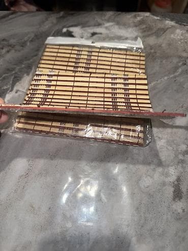 Süfrə aksesuarları: Bambuk süfrəaltılar (çaynikaltılar) (placemat) dəsti 15*14 sm - 67 — 4