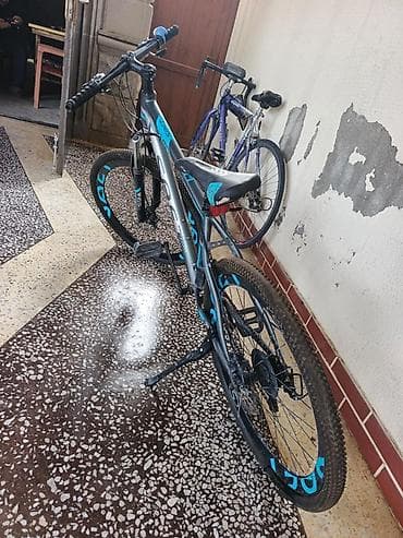 Velosiped aksesuarları: SATILIR: SDF marka dağ velosipedi - Çərçivə: yüngül ərintidən, idman — 6