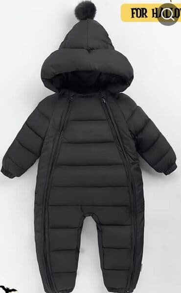 детские утепленные штаны: Uşaq üçün qışlıq kombinezon 50 man alinib tezedir etiketli sehven 2 — 1