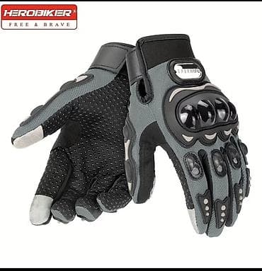 HEROBIKER motosiklet əlcəkləri - Qoruyucu dizayn: barmaq oynaqları və