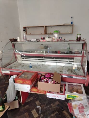 vitrin wıkalad ucun: Soyuduculu vitrin (şirniyyat/ət/süd məhsulları üçün) - Ön və — 1