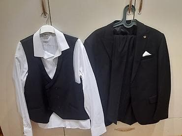 ted baker: Klassik kişilər üçün 4 parçalı geyim dəsti - Rəng: qara (ağ köynəklə) — 1