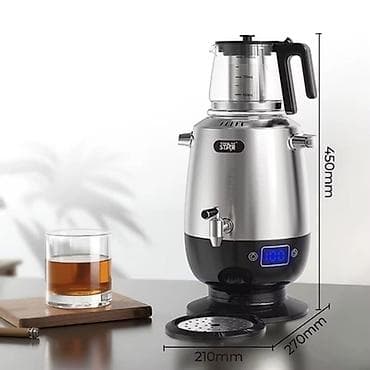 Samovarlar: Yeni Elektrik Samovar, 4 l, Ödənişli çatdırılma — 2
