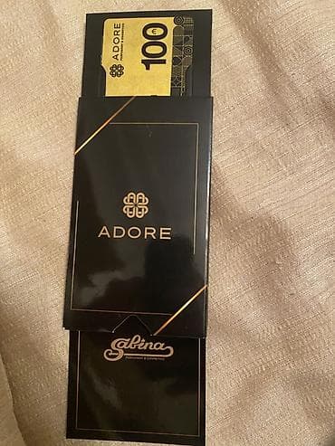 ADORE/Sabina hədiyyə kartı – 100 ₼ - Brend: ADORE (Sabina Perfumery lalafo.az -da ADORE/Sabina hədiyyə kartı – 100 ₼ - Brend: ADORE (Sabina Perfumery