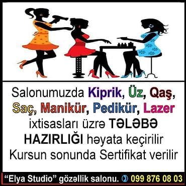 Peyk antenalarının quraşdırılması: VİP Salon xidmətləri: - Gəlin bəzədilməsi - Saç kəsimləri, düzümləri — 10