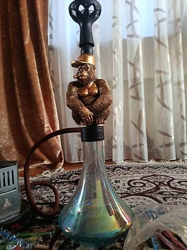 elfbar 5000 ultra: Nərgilə dəsti – orijinal “qorilla” fiqurlu şaqul borulu model — 5