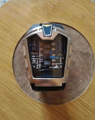 vostok saat: İşlənmiş, Qol saatı, Hublot, rəng - Gümüşü — 7