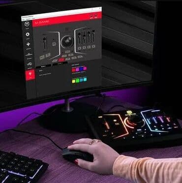 аккумулятор 6v: M-Audio M-Game RGB Dual ( Yayıncılar üçün Səs Kartı TikTok / Twitch — 3