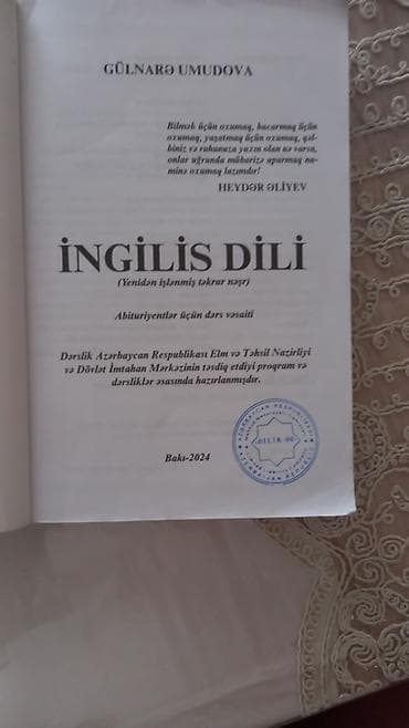 İdman və hobbi: Məhsul: “İngilis dili” – Abituriyentlər və müəllimlər üçün dərs — 3