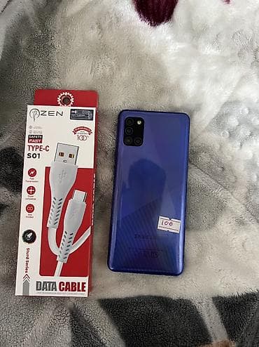samsung galaxy tab a: Samsung Galaxy A31, 64 ГБ, цвет - Синий, Сенсорный, Face ID — 6