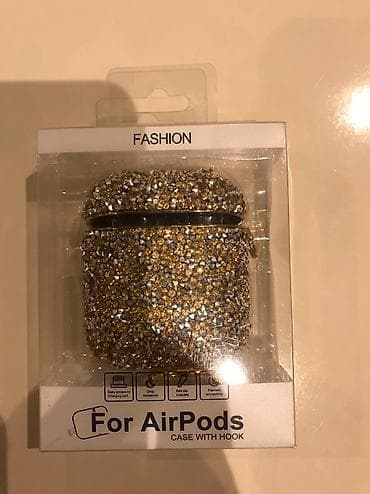 AirPods üçün çexol. Svorovski qaşlarla case