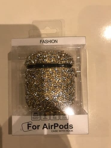 чехлы на аирподс 2: AirPods üçün çexol. Svorovski qaşlarla case — 1