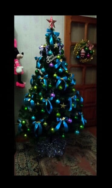 yuxuda yolka gormek: Ёлка новая 1.80 см продаётся с игрушками 
ИГРУШКИ НОВЫЕ — 6