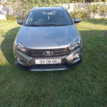 Скупка авто: LADA Vesta SW Cross, boz rəng, universal kuzov. Xüsusiyyətlər və — 1