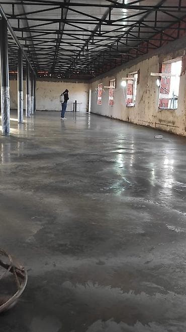 наливной пол: Sənaye beton döşəmələrinin hazırlanması və hamarlanması xidməti - — 2