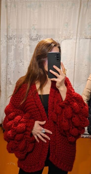 kardiqan modelleri instagram: Əl işi toxunma jaket Çox keyfiyyətli, qalın və yumşaq sapla toxunub — 6