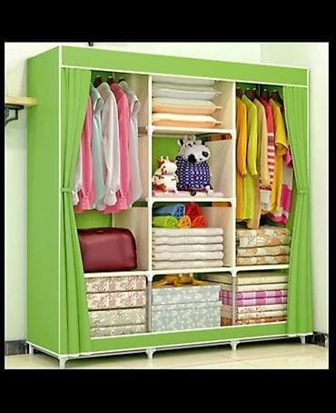 PARÇA DOLAB Şkaf Şkaf Dolap Qarderob Ölçüsü Hündürlük 1.75 En 1.30