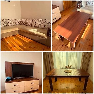 reception masa: İşlənmiş, TV altlığı, Jurnal masası, Divan — 1