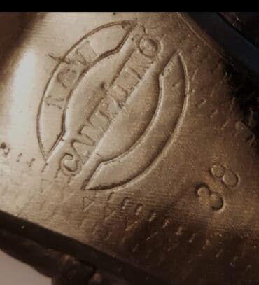 şnurlu qadın mokasinləri: Tuflilər, Ölçü: 38, rəng - Qara, İşlənmiş — 3