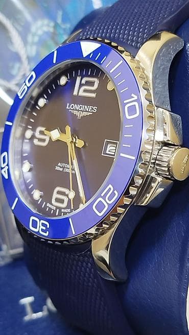 saat arient: Longines HydroConquest avtomatik dalğıc saatı - İsveçrə istehsalı — 3