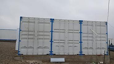 konteyner 40 tonluq: Konteynerdən yığma modul otaq/office - 2 və 3 ədəd 40 fut (High Cube — 2