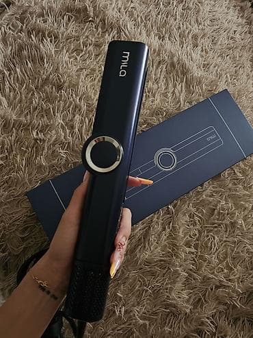 fiber optik modem: Saç düzləşdirici və fön funksiyalı styler - 2-si 1-də dizayn — 6