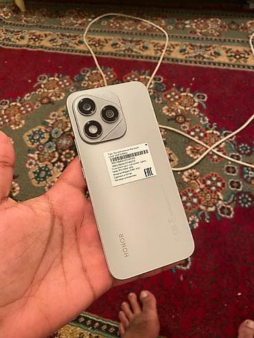 Honor 400 Lite, 256 GB, rəng - Gümüşü, Barmaq izi