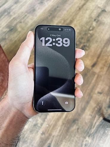 ıphon: IPhone 15 Pro, 128 GB, Natural Titanium, Face ID — 2