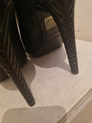 Tuflilər, Massimo Dutti, Ölçü: 38, rəng - Qara, Yeni — 2