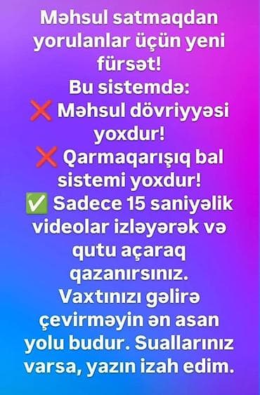 pulsuz iptv m3u: Xidmət: Telefonla qısa videolar izləyərək və qutu açaraq gəlir qazanma — 1