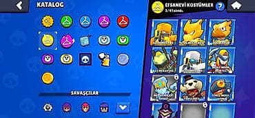 Xbox Series S: Brawl Stars oyunu üçün inkişaf etmiş hesab - Kupa sayı: 34 292 - — 10