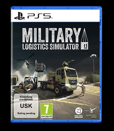 ps3 hard disk: Ps5 military logistics simulator. Tam bağlı upokovkada orginal — 1