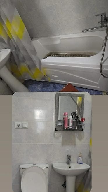 hamam perdeleri: Vanna otağı üçün komplekt: akril vanna, qarışdırıcı və duş dəsti — 1